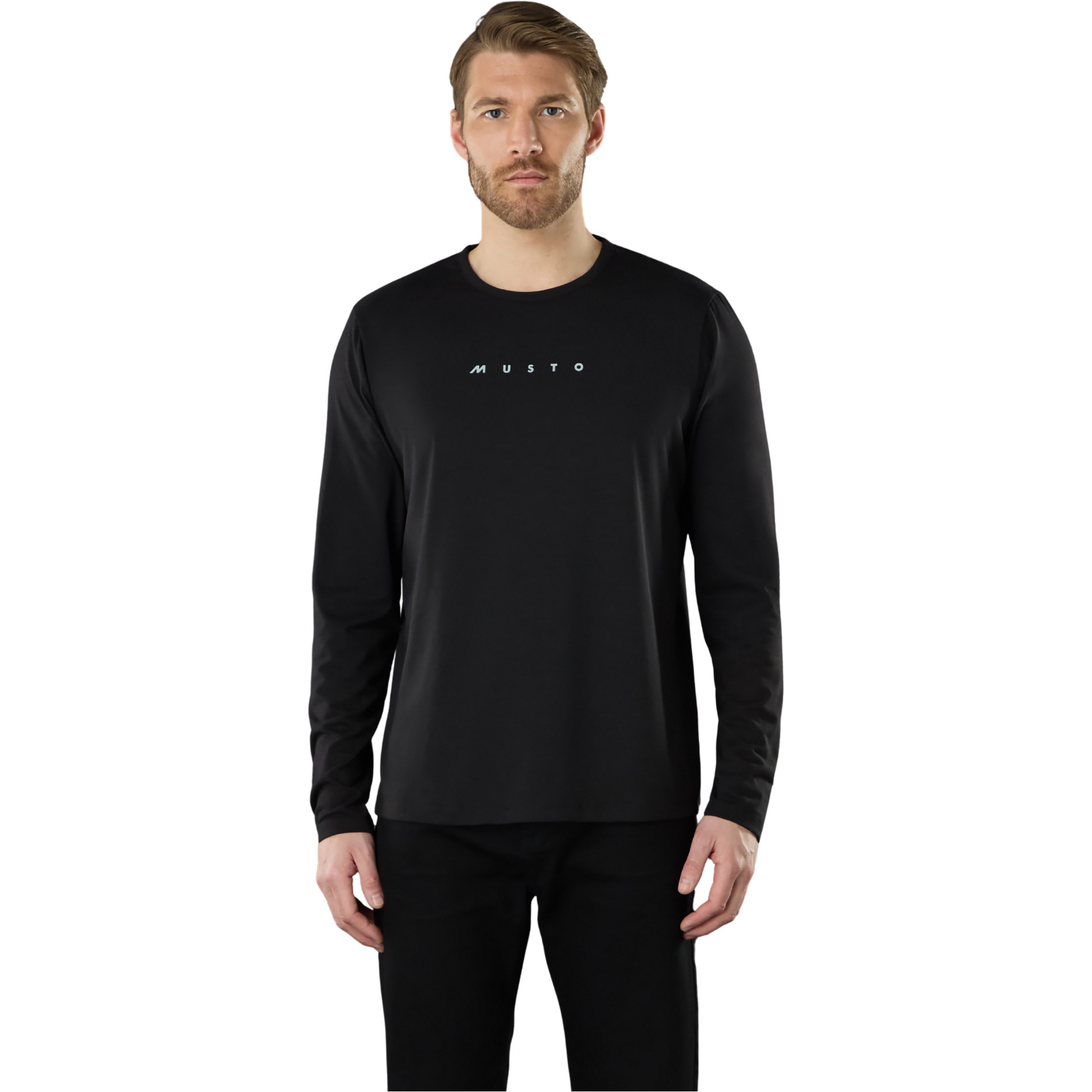 2025 Musto Mens Evo Fast Dry Long Sleeve Tee 84200 - Black